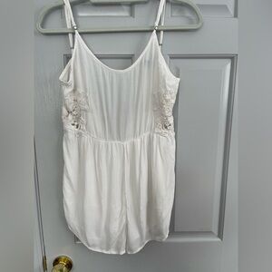 Forever 21 white romper
